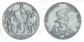 Befreiungskriege Preussen 1913 3 Mark Münze Vorderseite und Rückseite zusammen