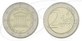 Belgien 2 Euro 2017 st 200 Jahre Universität Gent Münze Bildseite und Wertseite zusammen