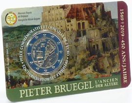 Belgien 2 Euro 2019 Bruegel Coincard
