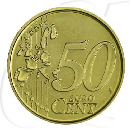 Belgien 50 Cent 2001 Umlaufmünze