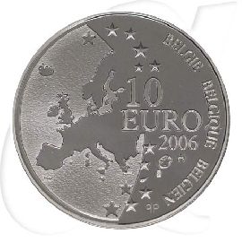 Belgien 10 Euro 2006 PP in Kapsel Justus Lipsius