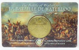 Belgien 2,50 Euro 2015 st Coincard OVP 200 Jahre Schlacht bei Waterloo