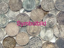 40 Stück BRD 5 DM 625er Silber 1951-1974 (je 7,00g fein) Kursmünzen