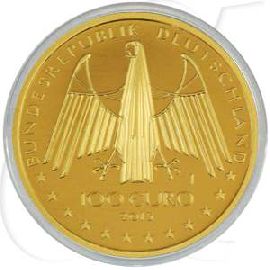 BRD 100 Euro 2015 J st Oberes Mittelrheintal Gold 15,55g fein