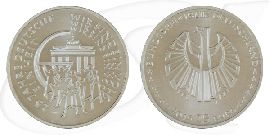 BRD 25 Euro Silber 2015 Satz ADFGJ PP OVP 25 Jahre Deutsche Einheit