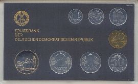 DDR Kursmünzensatz Mini 1985 st mit Medaille Gelehrte
