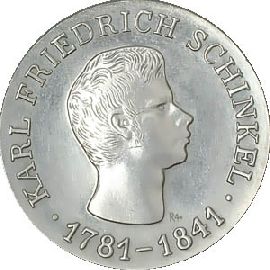DDR 10 Mark Schinkel 1966 vz-st