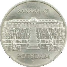 DDR 5 Mark Sanssouci 1986 st