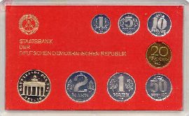 DDR Kursmünzensatz 1982 PP