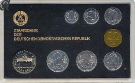 DDR Kursmünzensatz 1986 st