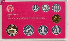 DDR Kursmünzensatz 1988 PP