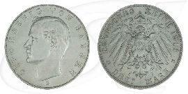 Deutschland Bayern 3 Mark 1911 ss Otto