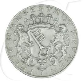 Deutschland Bremen 2 Mark 1904 vz-st Wappen