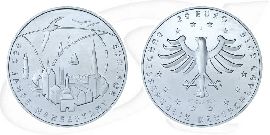 Deutschland 20 Euro 2018 J st/prägefrisch 800 Jahre Rostock Münze Vorderseite und Rückseite zusammen