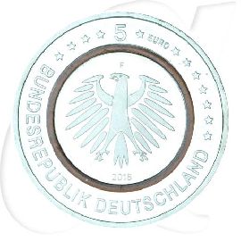 Deutschland 5 Euro 2018 F (Stuttgart) Subtropische Zone st