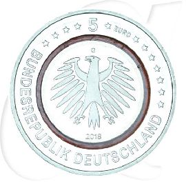 Deutschland 5 Euro 2018 G (Karlsruhe) Subtropische Zone st