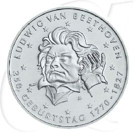Deutschland 20 Euro 2020 F st 250. Geburtstag Ludwig van Beethoven