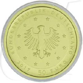 BRD 50 Euro 2017 J st/OVP Gold 500 Jahre Reformation - Lutherrose