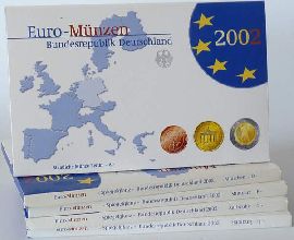 BRD Kursmünzensatz PP (Spgl) OVP 2002 ADFGJ komplett