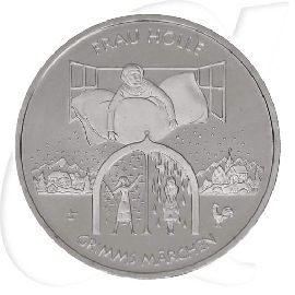 Deutschland Frau Holle 20 Euro 2021 Münzen-Bildseite