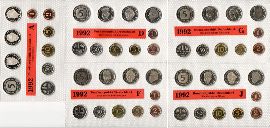 Deutschland Kursmünzensatz 1992 OVP