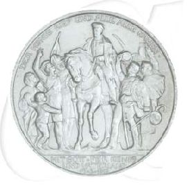 Deutsches Kaiserreich - Preussen 2 Mark 1913 vz 100 Jahre Befreiungskriege Münzen-Bildseite