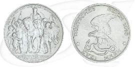 Deutsches Kaiserreich - Preussen 2 Mark 1913 vz 100 Jahre Befreiungskriege Münze Vorderseite und Rückseite zusammen