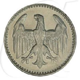 Weimarer Republik 3 Mark 1924 F ss-vz Kursmünze