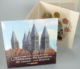 Belgien Kursmünzensatz 2009 st Kathedrale von Tournai
