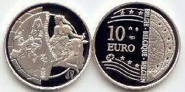 Belgien 10 Euro 2004 PP OVP EU-Erweiterung