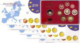 BRD Kursmünzensatz PP (Spgl) OVP 2006 ADFGJ komplett