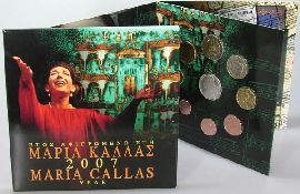 Griechenland KMS (orig., nom. 13,88 Euro) 2007 Maria Callas