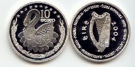 Irland 10 Euro Silber 2004 PP OVP EU-Erweiterung