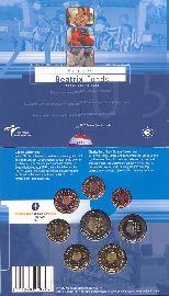 5x Niederlande Kursmünzensatz 2005 st OVP Charity-Satz