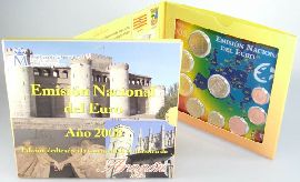 Spanien Kursmünzensatz 2008 st OVP Aragon inkl. Silberjeton