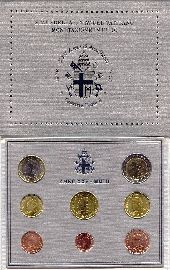 Vatikan Kursmünzensatz 2003 st OVP Johannes Paul II