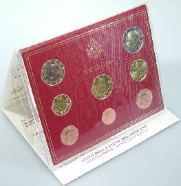 Vatikan Kursmünzensatz 2008 st OVP Benedikt XVI.