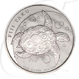 fidschi-taku-2010-schildkroete-silber-2-dollar-1oz Münzen-Bildseite