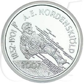 Finnland 2007 Nordenskioed 10 Euro Münzen-Bildseite