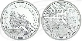 Finnland 2007 Nordenskioed 10 Euro Münze Vorderseite und Rückseite zusammen