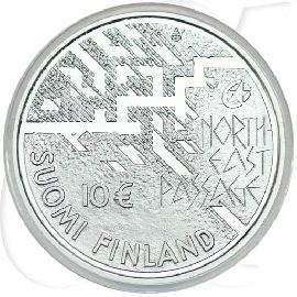Finnland 2007 Nordenskioed 10 Euro Münzen-Wertseite