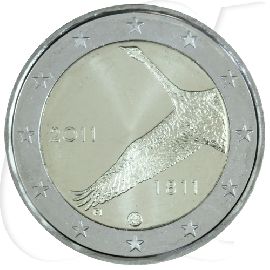 Finnland 2 Euro 2011 200 Jahre Nationalbank st