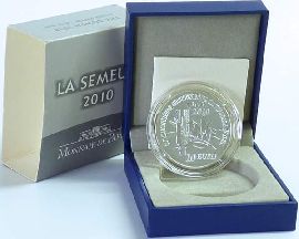 Frankreich 10 Euro Silber 2010 PP OVP Säerin 50. Geburtstag des Franc