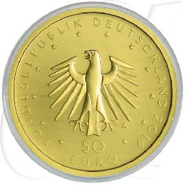 Deutschland 50 Euro Gold 2019 A st OVP Hammerflügel