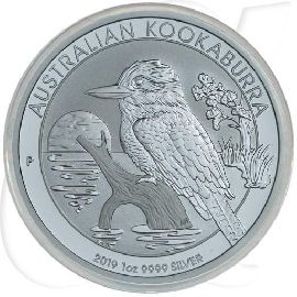 Australien 1 Dollar 2019 Silber Kookaburra