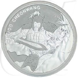 Korea 2018 Chiwoo Cheonwang Münzen-Bildseite