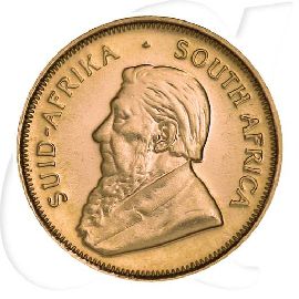 Krügerrand Gold 1/4 Münzen-Bildseite