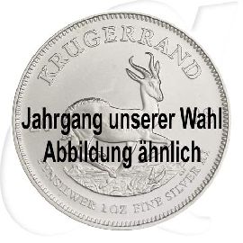 Krügerrand Silber kaufen Silbermünze Südafrika Münzen-Wertseite