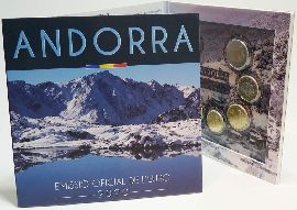 Kursmünzensatz Andorra 2020 OVP