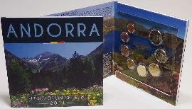 Kursmünzensatz Andorra 2021 OVP